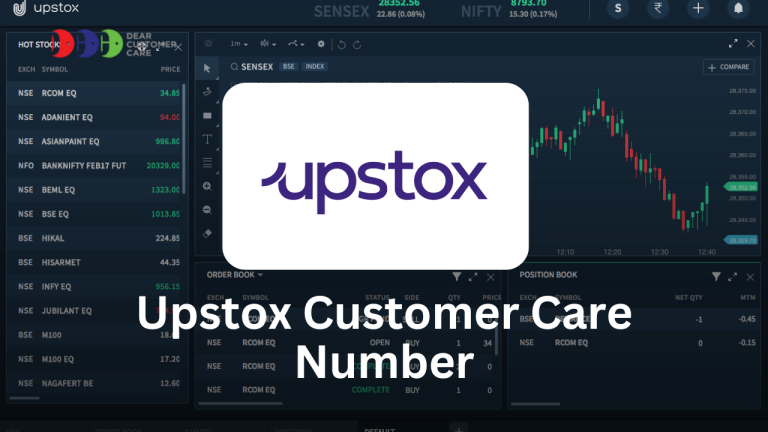 Upstox Customer Care Number