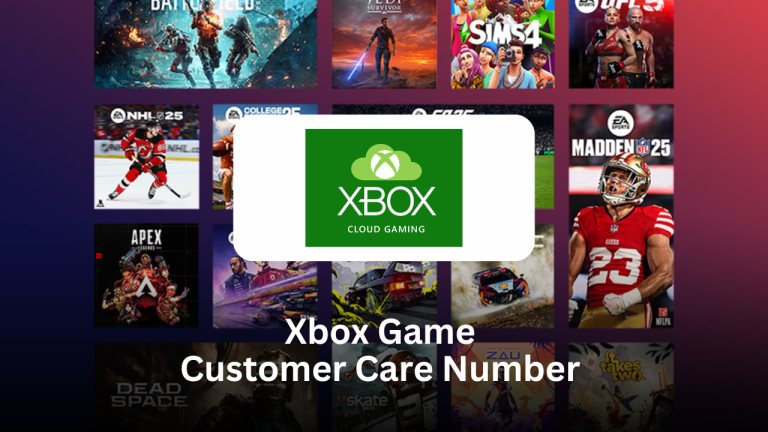 Xbox Game Customer Care Number